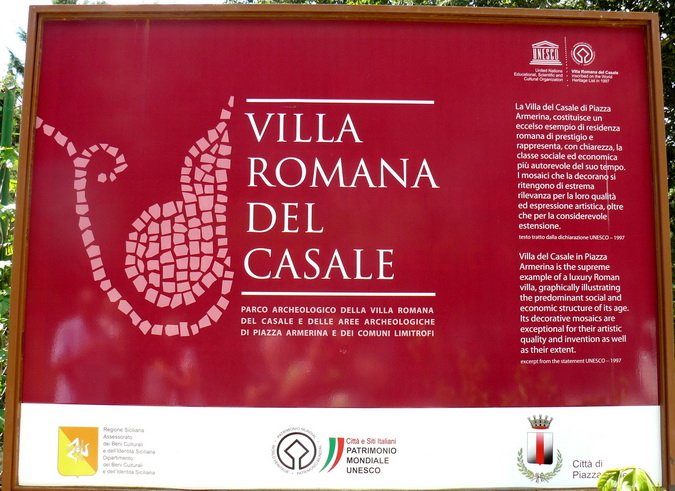 (3)  Piazza Armerina - Villa Romana del Casale